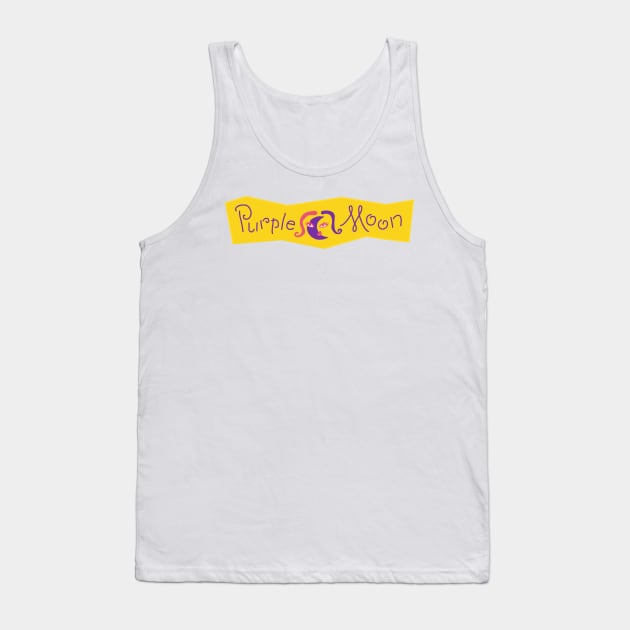 Purple Moon Games Logo Tank Top by GoneawayGames